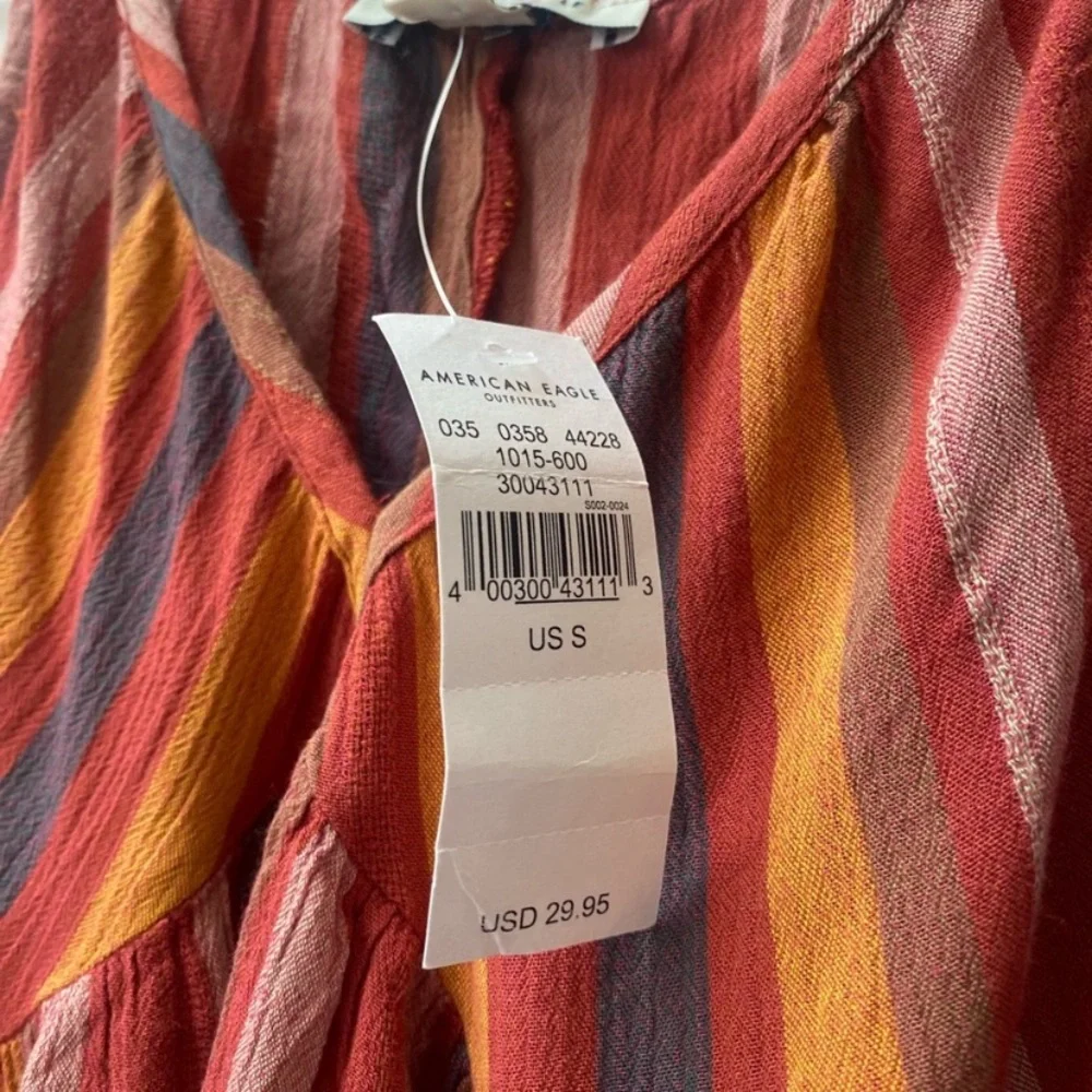 American Eagle Outfitters Colorful Striped Camisole - Picture 2 of 3
